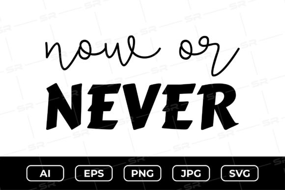 A Craft Designer's Review of the Now or Never Motivational Graphic