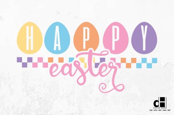 A Playful Easter Graphic Design Asset for Crafting Season