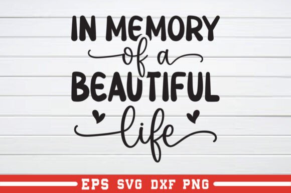 A Tender SVG for Handmade Memorial Crafts