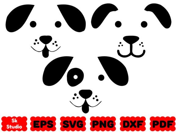 Crafting Connection: A Review of Dog Face SVG Graphics