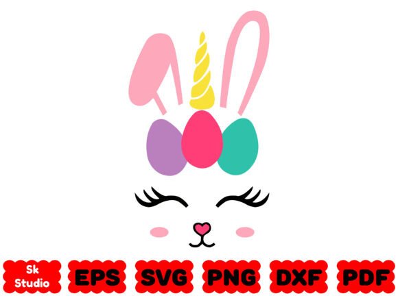 Easter Unicorn SVG: A Graphic Design Asset for Creative Crafts