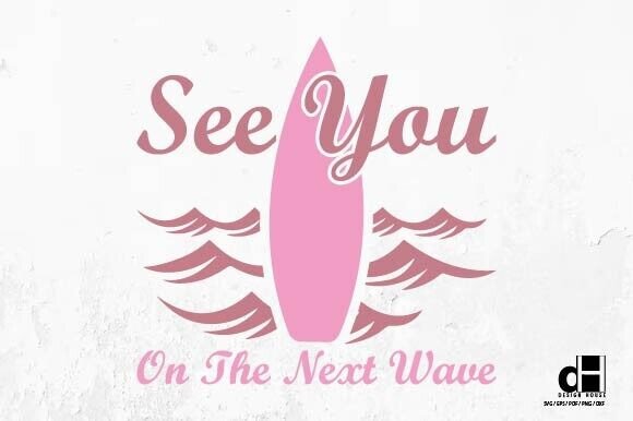 Summer Beach Surf Graphics for Crafts & Commercial Use