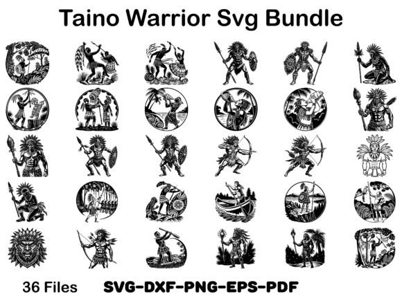 The Taino Warrior SVG Bundle: A Designer's Review